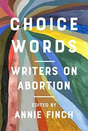 Front cover of Choice Words by Annie Finch