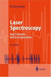 Cover of Laser Spectroscopy by Wolfgang Demtröder