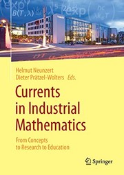 Front cover of Currents in Industrial Mathematics by Helmut Neunzert