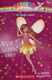 Front cover of Ava the Sunset Fairy by Daisy Meadows