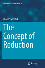 Cover of The Concept of Reduction by Raphael van Riel
