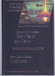 Front cover of Unterwegs in die Welt von morgen by Robert A. Heinlein