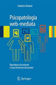 Front cover of Psicopatologia web-mediata by Federico Tonioni
