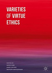 Cover of Varieties of Virtue Ethics by David Carr