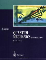 Cover of Quantenmechanik by Walter Greiner