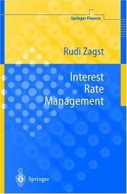 Cover of Interest Rate Management by Rudi Zagst