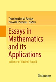 Cover of Essays in Mathematics and its Applications by Themistocles M. Rassias