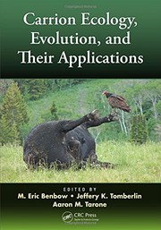 Cover of Carrion Ecology, Evolution, and Their Applications by M. Eric Benbow