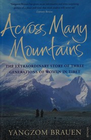 Cover of Across many mountains by Yangzom Brauen