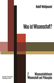 Front cover of Was ist Wissenschaft? by Rudolf Wohlgenannt