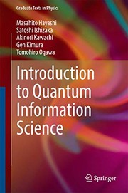 Front cover of Introduction to Quantum Information Science by Masahito Hayashi
