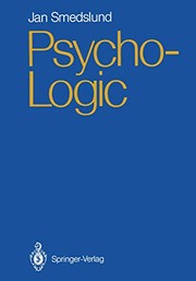 Cover of Psycho-logic by Jan Smedslund