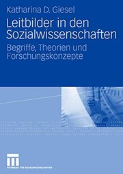Front cover of Leitbilder in den Sozialwissenschaften by Katharina D. Giesel
