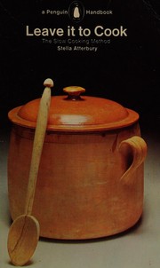 Front cover of Leave it to Cook by Stella Atterbury