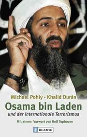 Front cover of Osama bin Laden und der internationale Terrorismus by Michael Pohly