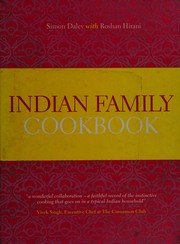 Front cover of Indian family cookbook by Simon Daley