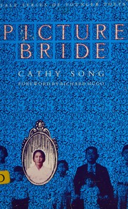 Cover of Picture bride by Cathy Song