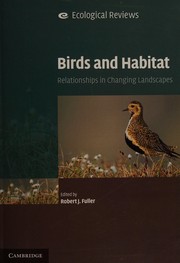 Front cover of Birds and habitat by Robert J. Fuller