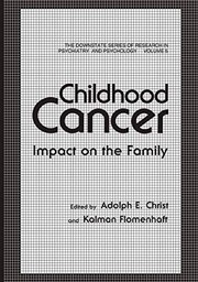 Front cover of Childhood cancer by Symposium on the Family and Pediatric Cancer (1982 Brooklyn, New York, N.Y.)