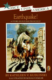 Cover of Earthquake! by Kathleen V. Kudlinski