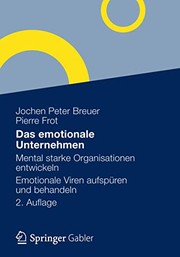 Front cover of Das emotionale Unternehmen by Jochen Peter Breuer