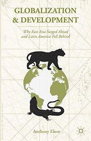 Cover of Globalization and Development by Anthony Elson