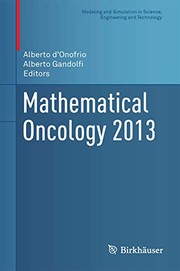 Front cover of Mathematical Oncology 2013 by Alberto d'Onofrio