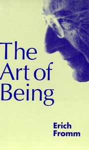 Front cover of Art of Being by Erich Fromm