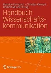 Front cover of Handbuch Wissenschaftskommunikation by Beatrice Dernbach