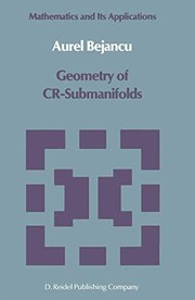 Front cover of Geometry of CR-Submanifolds by Aurel Bejancu
