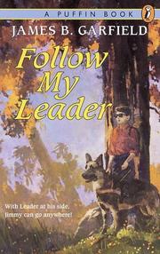 Front cover of Follow My Leader by James B. Garfield