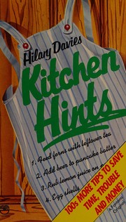 Cover of Kitchen Hints by Hilary Davies