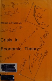 Cover of Crisis in economic theory by William Johnson Frazer