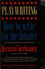 Cover of Playwriting by Bernard D. N. Grebanier