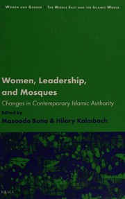Front cover of Women, leadership and mosques by Masooda Bano