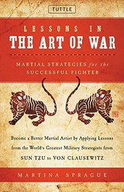 Cover of Lessons in the art of war by Martina Sprague