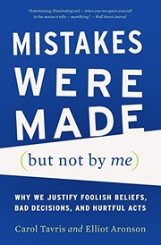 Cover of Mistakes Were Made by Carol Tavris