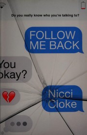 Cover of Follow me back by Nicci Cloke