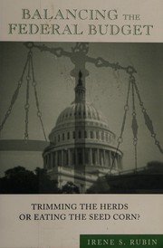 Front cover of Balancing the federal budget by Irene Rubin