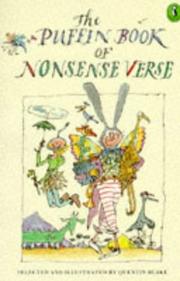 Front cover of The Penguin Book of Nonsense Verse by Quentin Blake
