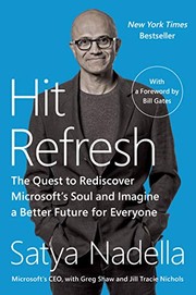 Cover of Hit Refresh by Satya Nadella