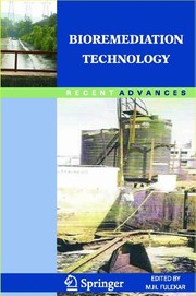 Cover of Bioremediation Technology by M. H. Fulekar