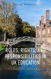Front cover of Roles, Rights, and Responsibilities in UK Education by H. McQueen