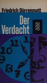 Front cover of Der Verdacht by Friedrich Dürrenmatt