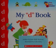 Cover of My "d" book by Jane Belk Moncure