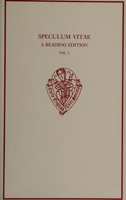 Front cover of Speculum vitae by William of Nassington.