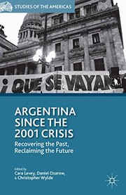 Front cover of Argentina Since the 2001 Crisis by C. Levey