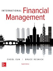Cover of International Financial Management by Cheol Eun