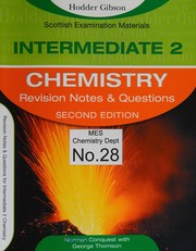 Front cover of Revision Notes and Questions for Intermediate 2 Chemistry by Norman Conquest