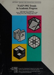 Front cover of NAEP 1992 trends in academic progress by Ina V. S. Mullis